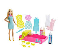 Игровой набор с куклой Барби Фабрика красок Barbie Crayola Color Magic Station Blonde