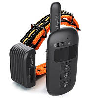Электронный ошейник + Антилай для дрессировки собак Dobe DB 500, три типа воздействия, 400 м, оранжевый