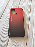 Чохол Gradient для Oppo A53 бампер Red-black
