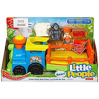 Музыкальный паровозик Fisher Price Little People Choo-Choo Zoo Train