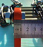 Стійка з броньованими гонгами 100 мм, 75 мм і 50 мм, для дрібноколаберної зброї. Сателіт (765), фото 7