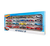 Набор из 20 машинок Хот Вилс Hot Wheels 20 Car Gift Pack