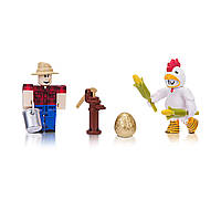 Игровая коллекционная фигурка Роблокс Jazwares Roblox Game Packs Chicken Simulator