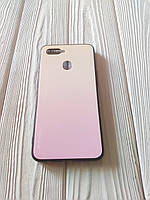 Чохол Gradient для Oppo A12 бампер Gold-pink