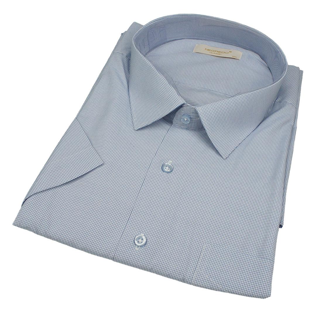 Пряма класична сорочка в великому розмірі Negredo 560 BKC 26, фото 1