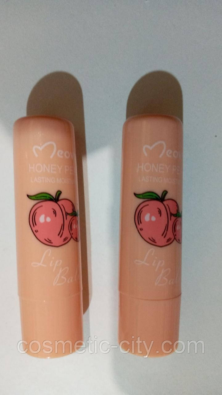 Гигиеническая помада Meover Honey Peach Lip Balm (Проявляющаяся) - фото 2 - id-p1447952121