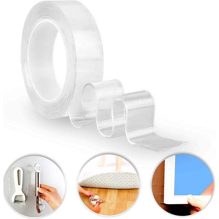 Многоразовая клейкая лента Ivy Grip Tape 3м Прозрачная, фото 1