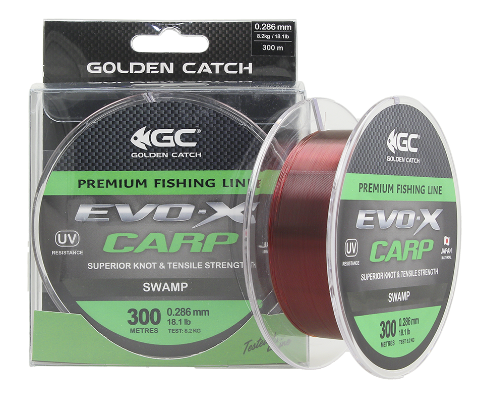 Волосінь Golden Catch EVO-X Carp SWP 300 м, 0.331 мм, фото 1