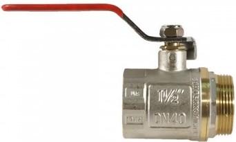 Кран кульовий С. М. 1/2 р. ш. ручка, фото 1