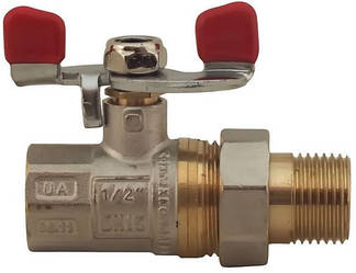 Кран кульовий з американкою С. М. 1/2