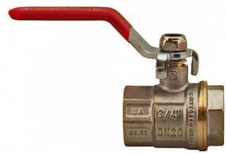 Кран кульовий С. М. 3/4 р. р. ручка