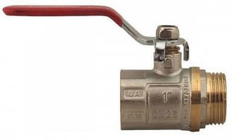 Кран кульовий С. М. 1 р. ш. ручка