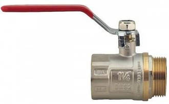 Кран кульовий С. М. 1 1/4 р. ш. ручка