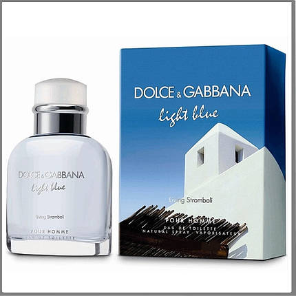 Dolce & Gabbana Light Blue Living Stromboli Pour Homme туалетна вода 125 ml. (Лайт Блю Лівін Стромболі), фото 2