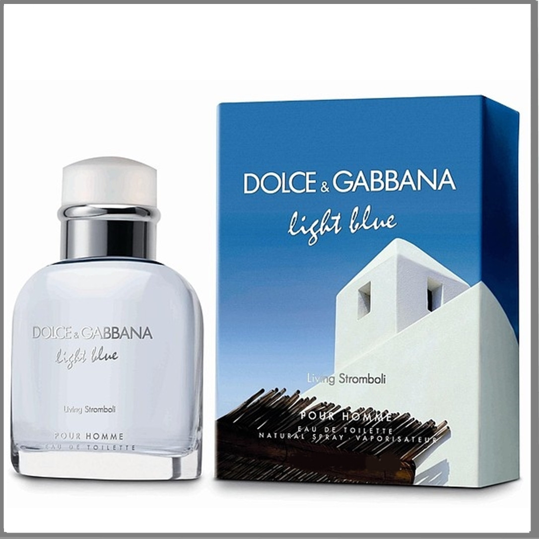 Dolce & Gabbana Light Blue Living Stromboli Pour Homme туалетна вода 125 ml. (Лайт Блю Лівін Стромболі), фото 1