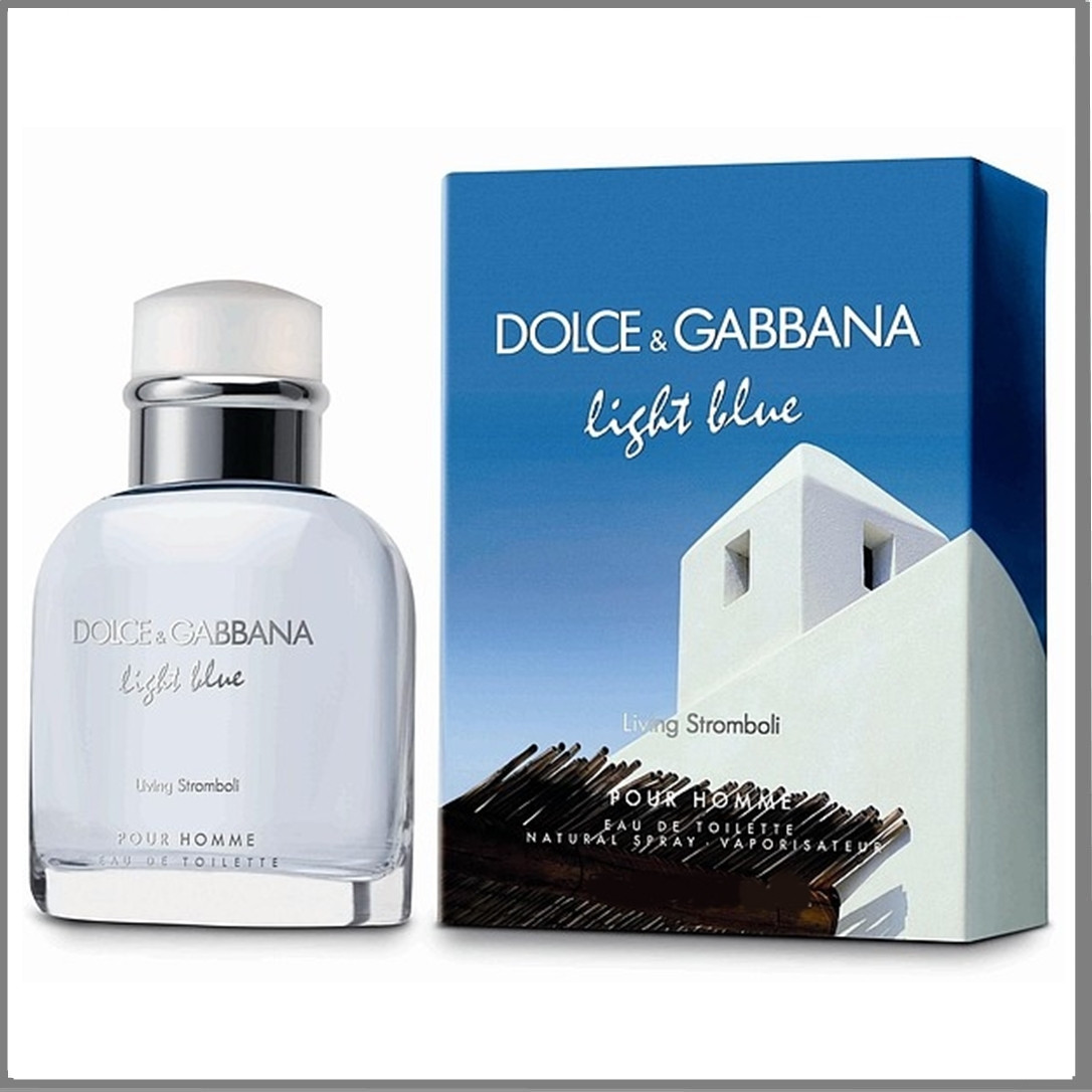 Dolce & Gabbana Light Blue Living Stromboli Pour Homme туалетная вода 125 ml. (Лайт Блу Лівін Стромболі)