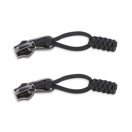 Накладки на бігунки блискавок Tatonka Zipper Puller Knot, Black (TAT 3320.040), фото 2