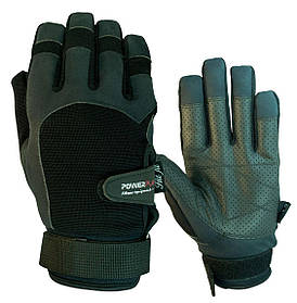 Рукавички для кросфіту PowerPlay 2076 Чорні L