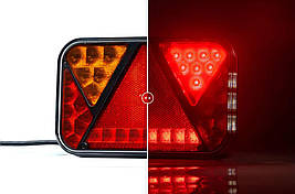 Ліхтар задній Fristom FT-270 L TB LED PM BAJONET 5PIN лівий 6 функцій, фото 3