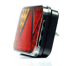 Ліхтар задній Fristom лівий 6 функцій FT-270 L TB LED O PM BAJONET 5PIN, фото 3