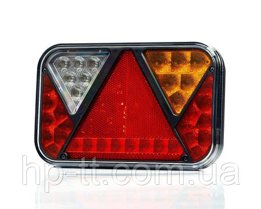 Ліхтар задній Fristom FT-270 P TB LED COF BAJONET 5 PIN правий 6 функцій, фото 1