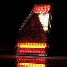 Ліхтар задній лівий 6 функцій Fristom FT-277 L LED BAJONET 6PIN, фото 3