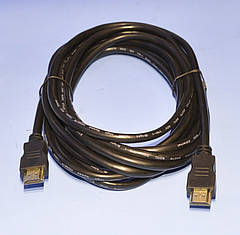 Шнур шт.HDMI - шт.HDMI 1.4v Cabletech Eco-Line 5.0м KPO4007-5.0