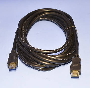 Шнур шт.HDMI - шт.HDMI 1.4v Cabletech Eco-Line 5.0м KPO4007-5.0