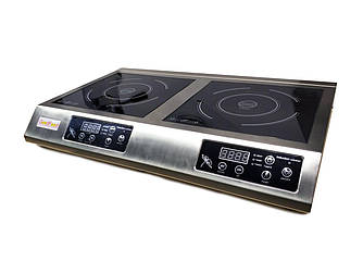 Плита індукційна GoodFood 2 конфорки 67х41 см h10 см (IC30 DOUBLE)