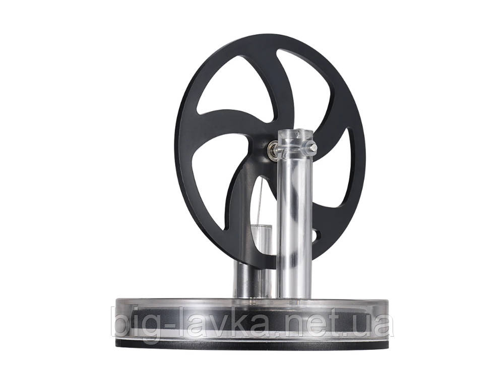 Двигун Стірлінга Stirling Engine з генератором DIY Чорний