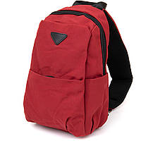Сумка-рюкзак через плечо нейлон Vintage 20629 Красная. Мужская