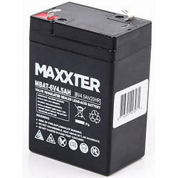 Акумуляторна батарея Maxxter MBAT-6V4.5AH 6 V 4.5 Aг (код 114418)