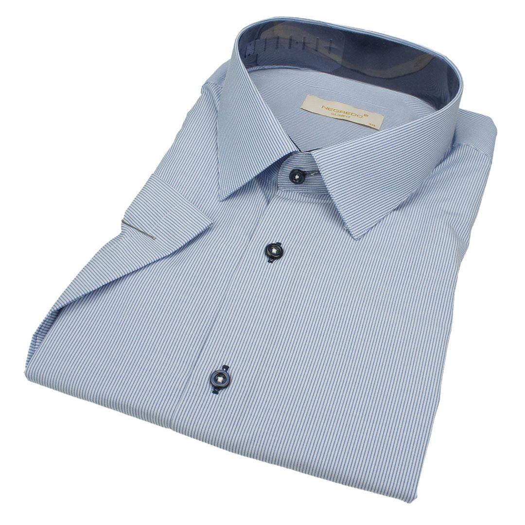 Чоловіча сорочка з коротким рукавом Negredo 560 BKS 18 великих розмірів, фото 1