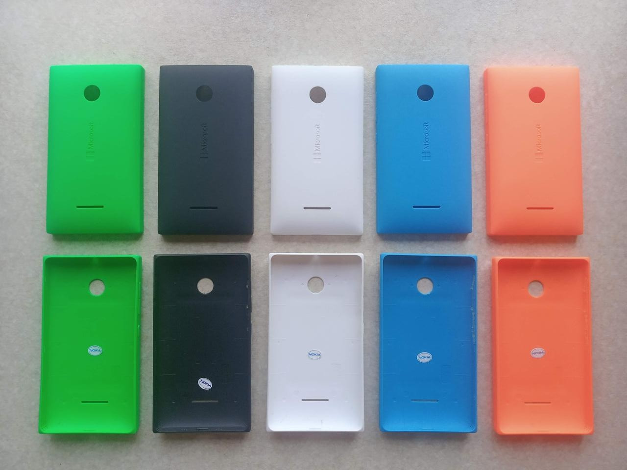 Задняя крышка для Microsoft Lumia 435 Dual Sim - фото 1 - id-p1448071035