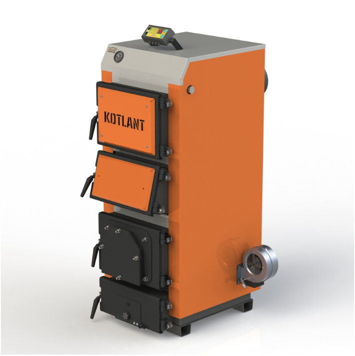20 кВт Котел довготривалого горіння 5 мм KOTLANT-КОТЛАНТ КГУ-20 С АВТОМАТИКОЙ И ВЕНТИЛЯТОРОМ, фото 1