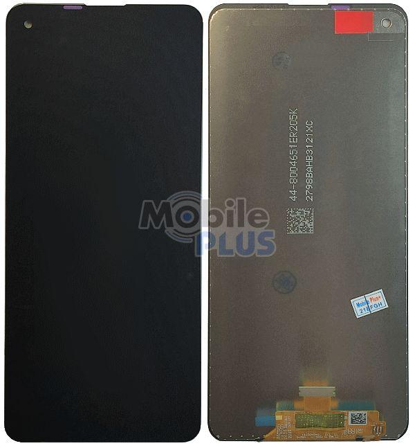 Дисплейний модуль (дисплей з тачскріном) для Samsung Galaxy A21s 2020 SM-A217 Black, фото 1
