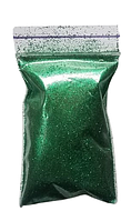 Глітер. Блискітки зеленого кольору, 20 г