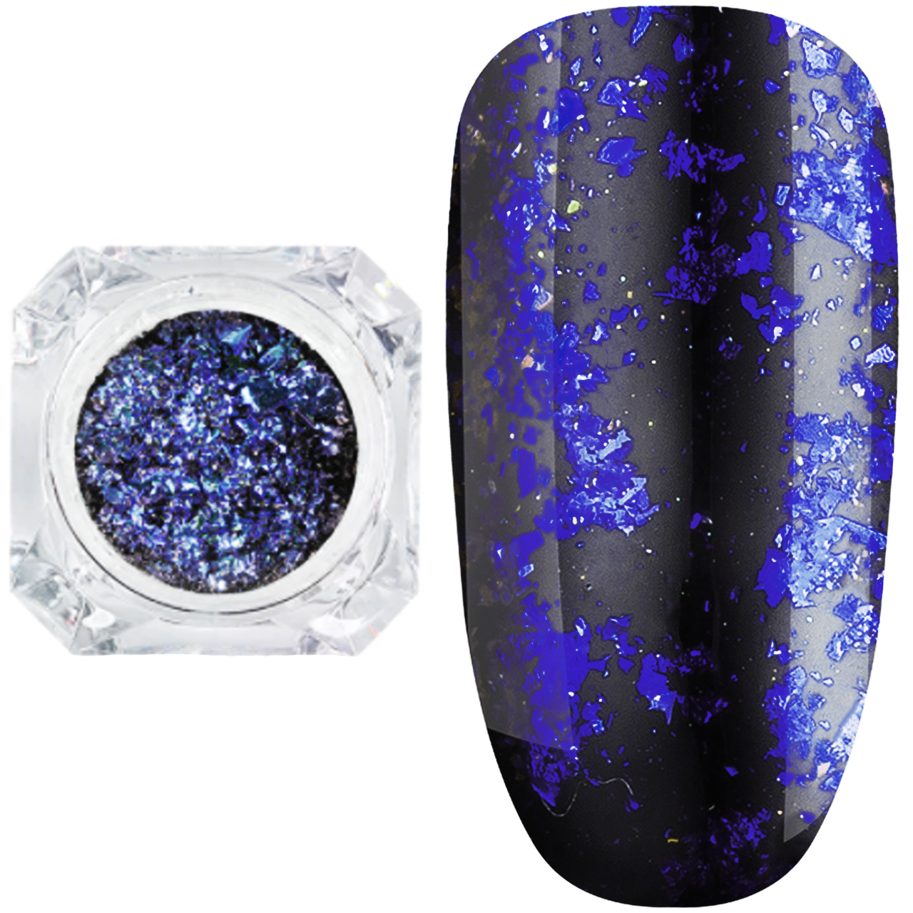 Дзеркальна втирка "Пластівці Юкі" Lilly Beaute, 0,2 г №5