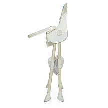 Стільчик для годування Bambi M 4136-2 Ice Gray (регулювання стільниці, складана конструкція), фото 6