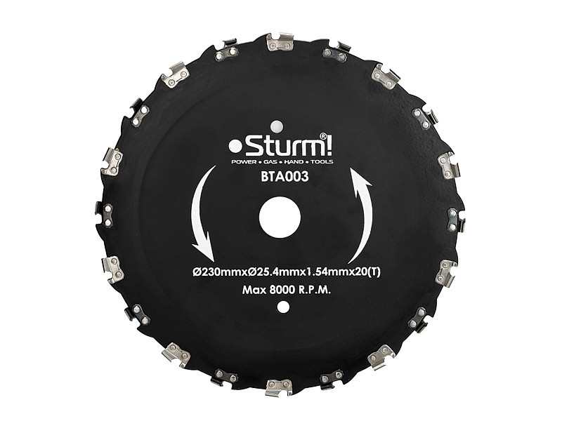 Диск ланцюговий для тримера Sturm