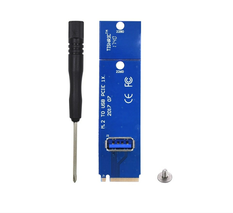 Райзер Riser M2 to USB 3.0 для підключення райзера PCI-E 16x