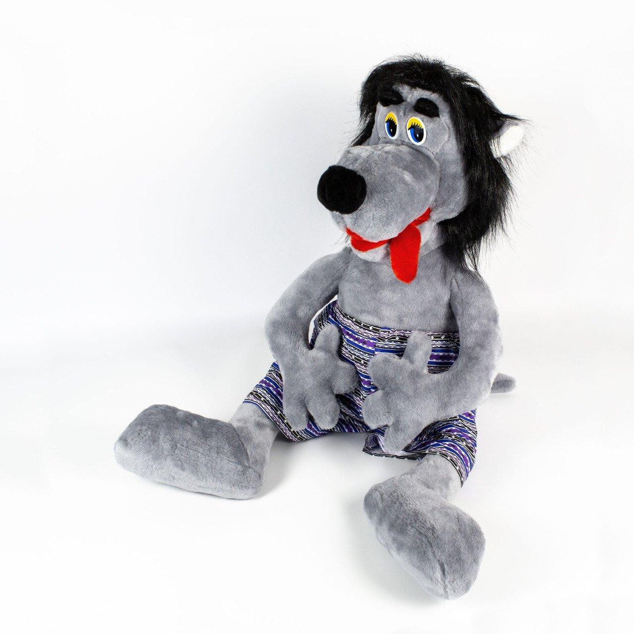 М'яка іграшка Zolushka Вовк 84см (ZL023), фото 1