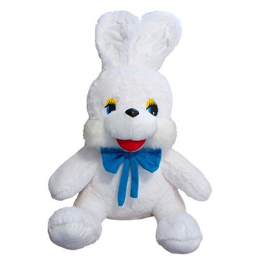 М'яка іграшка Zolushka Заєць Степашка середній 66см білий (ZL2731), фото 1