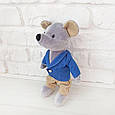 М'яка іграшка Zolushka Миша Джастін 27см (ZL109), фото 6