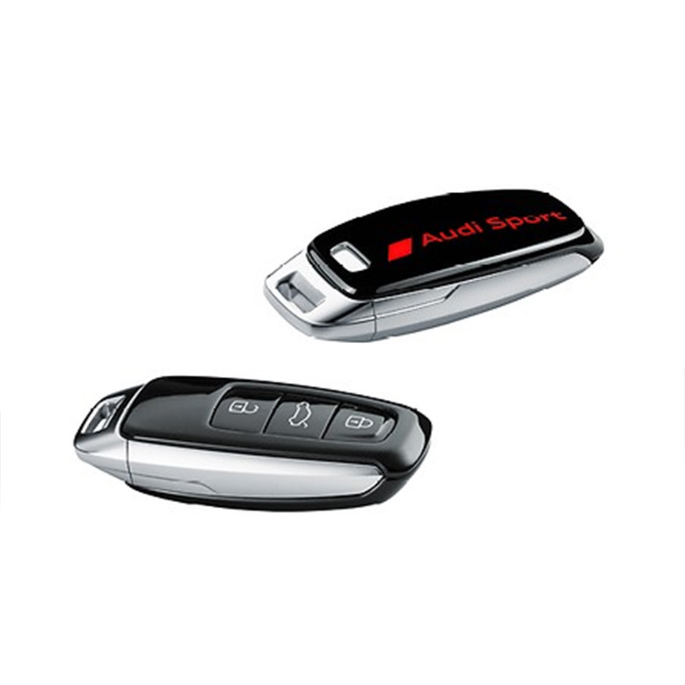 Пластикова кришка для ключа Audi Sport Key Cover, glacier white / brilliant black, артикул 4N0071208CY9T