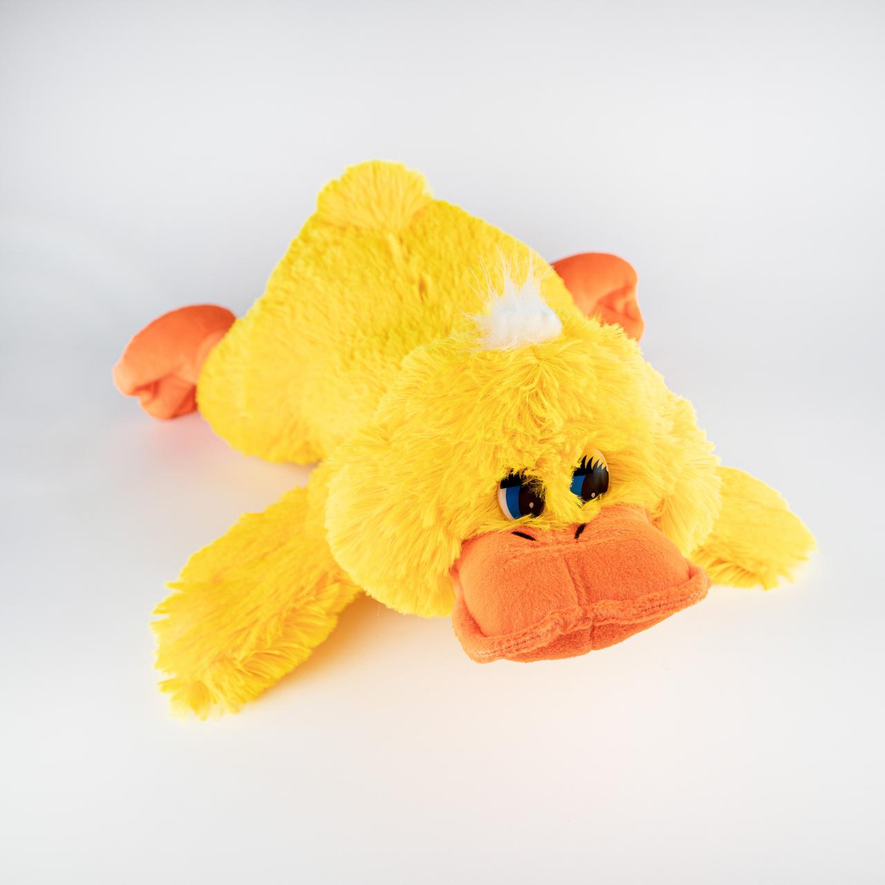 М'яка іграшка Zolushka Качка Крякря 45см жовта (ZL421), фото 1