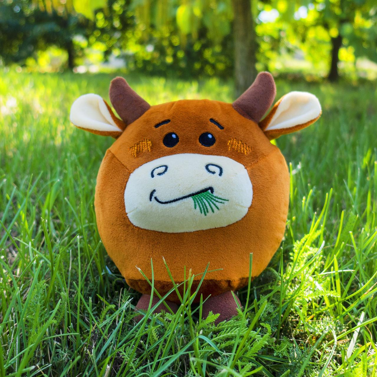 М'яка іграшка Zolushka бик Ерба 22см (ZL642), фото 1