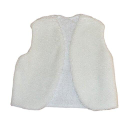 Дитячий маскарадний жилет Zolushka 35см білий (ZL2271), фото 1