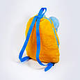 Рюкзак дитячий Zolushka Мишка 32см жовто-блакитний (ZL2672), фото 2