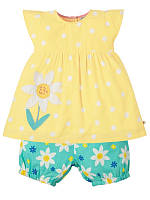 Плаття + шорти дитячі Frugi Daffodil Days/Daffodil